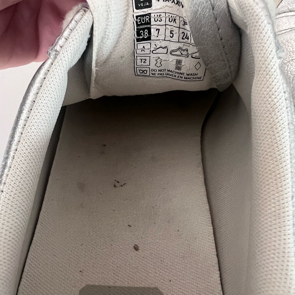 Veja Silver Women's Campo Sneakers - Picture 2 of 5